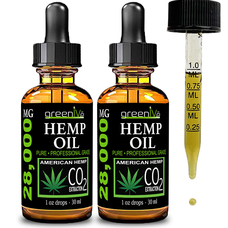 Hemp tincture two pack