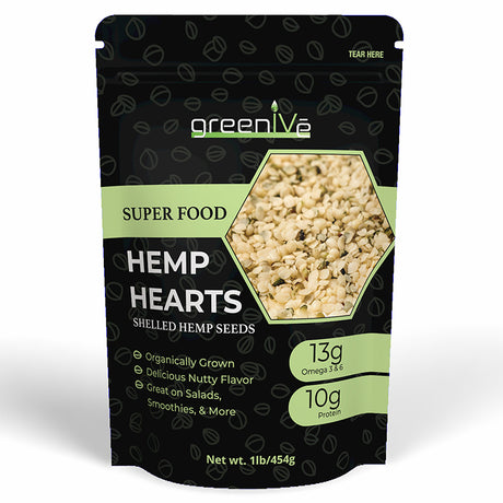 GreenIVe Hemp Hearts 1lb