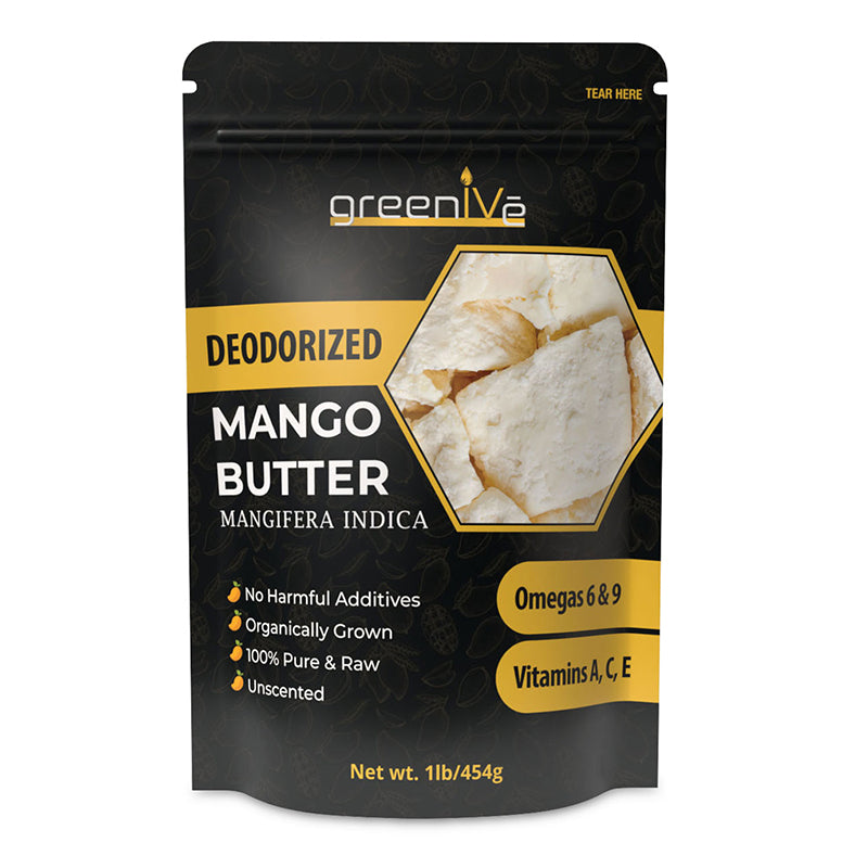 Mango Butter Chunk 1 lb | Deodorized & 100% Pure Raw