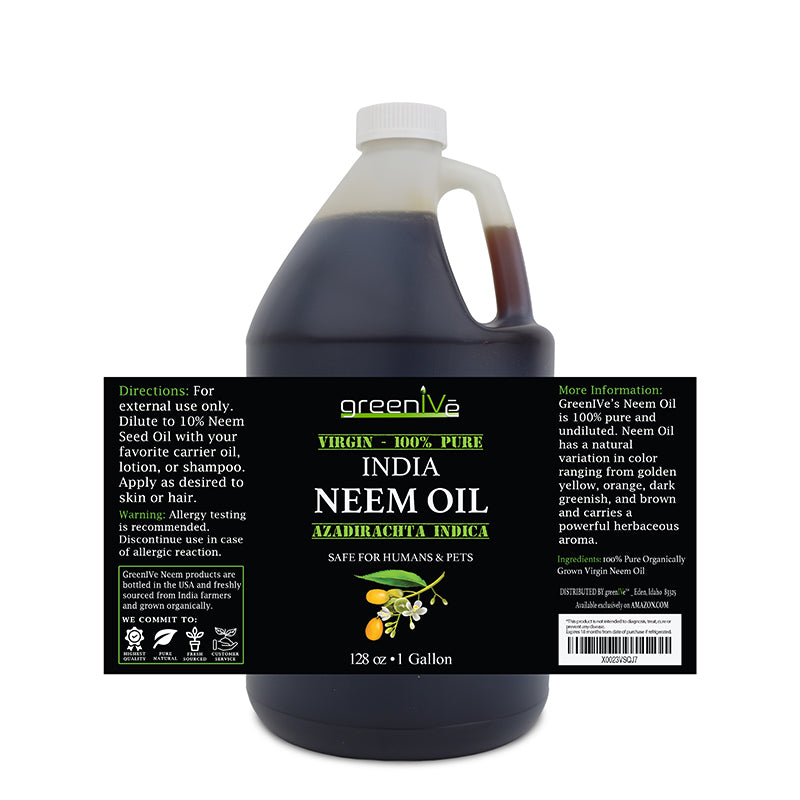 GreenIVe Neem 1 Gallon label