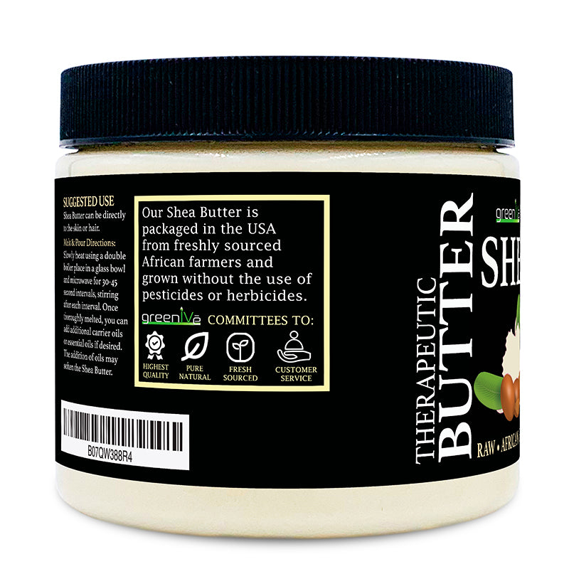 GreenIVe Butter 16oz Left Label