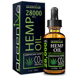 GreenIVe hemp tincture and box