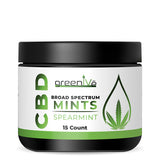 GreenIVe CBD Spearmint Mints
